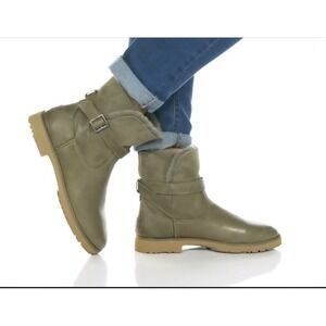 UGG Romley Buckle Boots Burnt Olive / Size 7.5 (MSRP $170)